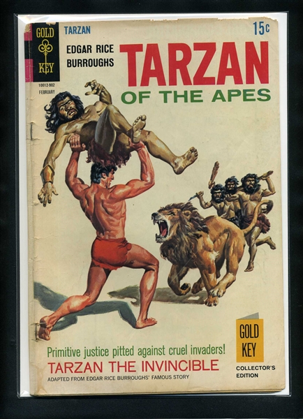 Tarzan #182 VG 1969 Gold Key Comic Book